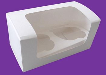 Caja para cupcakes 2 piezas